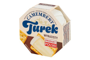 Сыр мягкий с плесенью Выраженный вкус Камамбер Turek к/у 120г