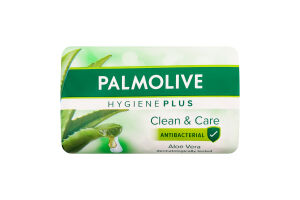 Мыло твердое Aloe Vera Antibacterial Clean&Care Hygiene Plus Palmolive 90г