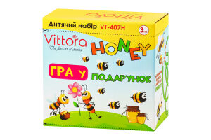 Набір посуду дитячого Мед склокераміка 3предмети Vittora