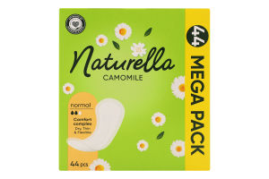 Прокладки ежедневные гигиенические Normal Camomile Naturella 44шт