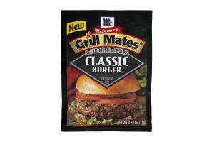 McCormick Grill Mates Steakhouse Burgers Seasoning Mix Classic Burger