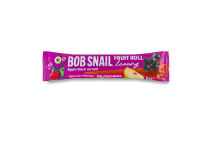 Цукерка фруктово-ягідна натуральна Яблучно-смородинова дооовга Bob Snail м/у 15г