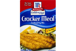 McCormick Golden Dipt Cracker Meal Seafood Fry Mix