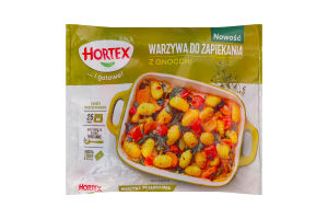Овощи для запекания глубокозамороженные с ньокки Hortex м/у 450г