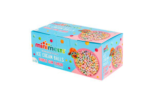 Морозиво з цукром і підсолоджувачем зі смаком жувальної гумки Mini Melts к/у 2х50г