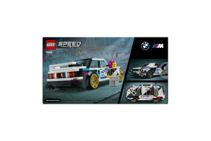 Конструктор для детей от 9лет №77263 BMW M3 (E30) Speed champions Lego 358эл