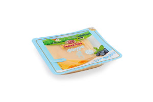 Сир 27% твердий нарізка Фігура Звени Гора лоток 130г