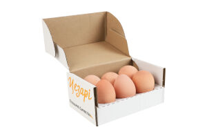 Яйця цесарки харчові Цезарі Пташина Династія к/у 6шт