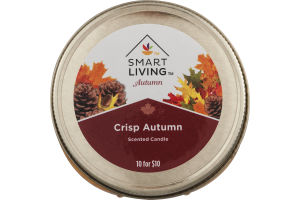 Smart Living Autumn Scented Candle Crisp Autumn