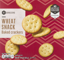 SE Grocers Wheat Snack Baked Crackers