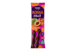 Пастила фруктова Apple-peach Kossa Fruit D.E.M.I. м/у 15г