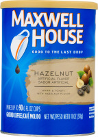 Maxwell House Ground Coffee Hazelnut