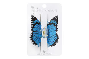 Краб акрил цветной Бабочка ТОВ Южпромгруп 1шт в ассорт