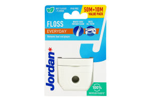Флосс зубной ежедневный 50м Jordan 1шт