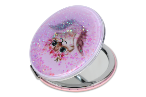 Дзеркало з котиком кругле в асортименті 986275