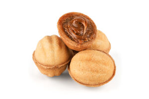 Тістечка Горішки згущ.молоко Novus 270г