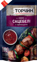 Соус томатный с пряностями пастеризованный Сацебели Торчин д/п 200г