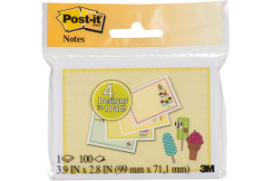 Post-It Notes 4 in 1