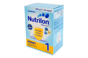 Смесь сухая для детей от 0 до 6мес Комфорт 1 Nutrilon к/у 600г