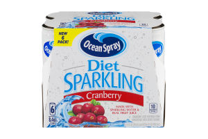 Ocean Spray Diet Sparkling Cranberry - 6 CT