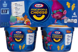 Kraft Trolls Macaroni & Cheese Dinner - 4 PK