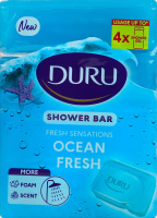 Мило косметичне для душу Свіжість океану Fresh sensations Duru 4х150г