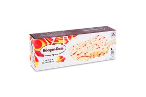 Мороженое сливочное Mango&Raspberry Haagen-Dazs к/у 70г