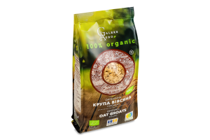 Крупа вівсяна плющена органічна Galeks Agro м/у 400г