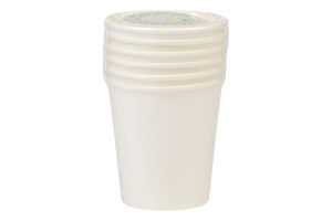 Стакан паперовий білий 100мл 6шт Уніпак
