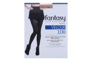 Колготки жіночі Fantasy Velour 100 visone р.4