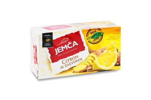Чай фруктовый Jemca Лимон с имбирем
