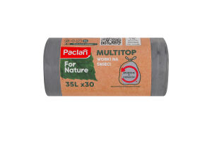 Мішки для сміття 35л Multitop Paclan 30шт