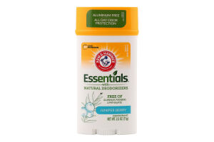 Дезодорант з натуральними дезодоруючими речовинами Ялівець Essentials Arm&Hammer 71г
