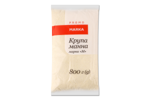 Крупа манная марки М Marka Promo м/у 800г