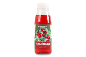 Напій безалкогольний фермерський негазований Журавлина-м'ята Лимонад ТОВ Лаго п/пл 250г