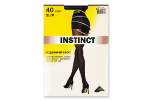 Колготки жіночі Instinct Slim 40den 4 nero