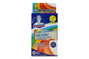 Салфетки для удаления пятен HighGenic 10шт