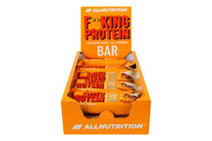 Батончик протеиновый со вкусом карамели и арахиса Fitking delicious Allnutrition м/у 55г