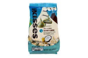 KISSES Coconut Almond Candies, 10 oz