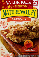 Nature Valley Crunchy Granola Bars Pumpkin Spice - 24 CT