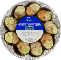 Равлики заморожені оптимальні в мушлях Бургундські Mon Gout лоток 150г