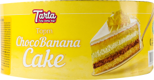 Торт бісквітний ChocoBanana Cake Tarta к/у 400г