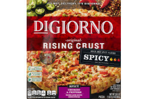 DiGiorno Original Rising Crust Spicy Selections Chorizo & Peppers