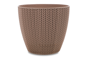 Вазон д/квітів Сумела 1,4л мокко Серінова