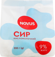 Сир к/м 9% Novus 330г