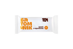 Батончик Арахис с карамелью Том м/у 45г