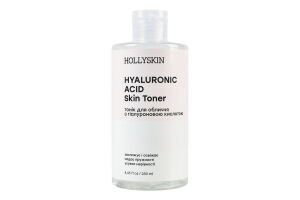 Тонік для обличчя з гіалуроновою кислотою Hyaluronic acid Hollyskin 250мл