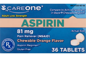 CareOne Aspirin - 36 CT