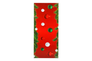 Ялинка штучна лита засніжена з кульками 0,4м 2645