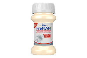 Суміш рідка молочна для передчасно народжених та дітей з низькою масою тіла при народженні 1 Pre NAN п/б 70мл